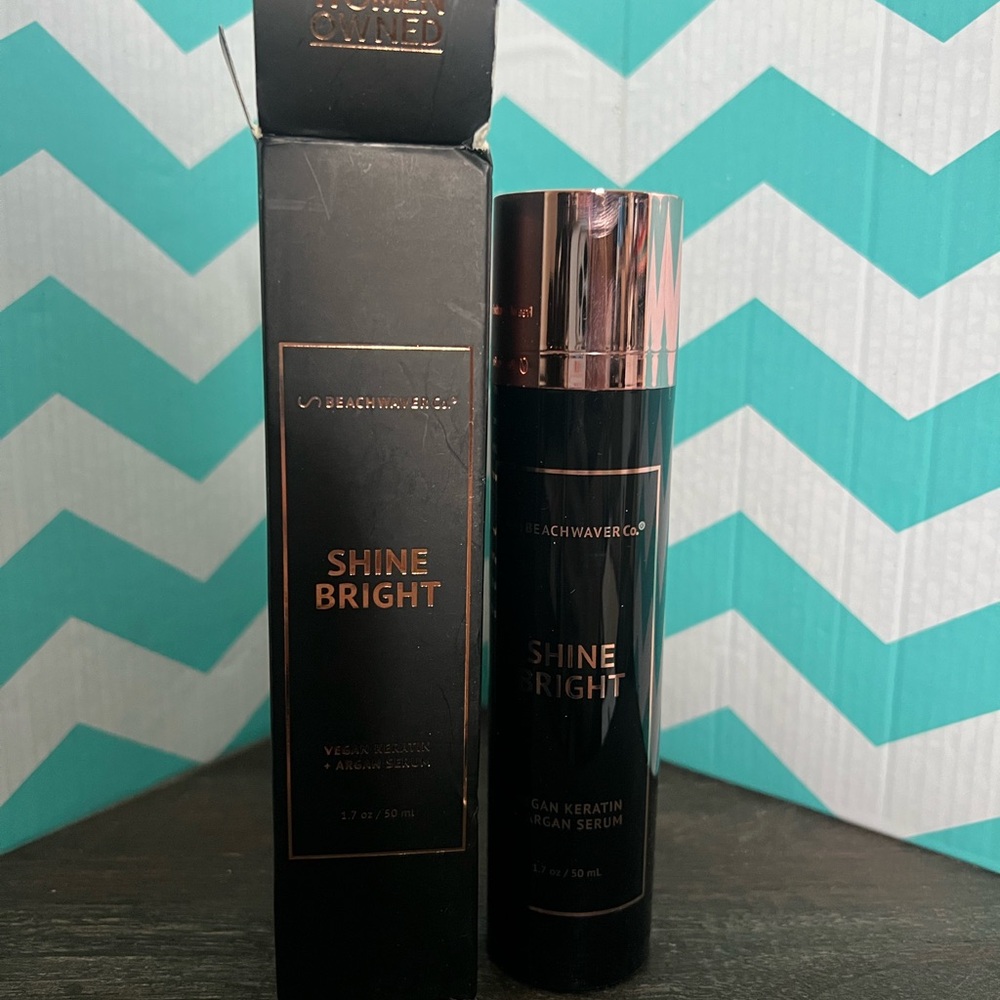 Beachwaver Co. NEW Shine Bright Vegan Keratin Argan Serum